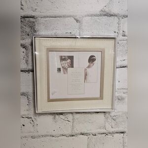 Umbra Wedding Photo Album Cream Faux Leather Memory Book Gift